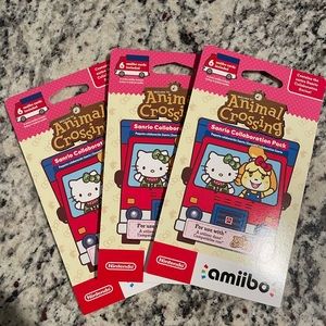 Animal Crossing Sanrio Amiibo Cards